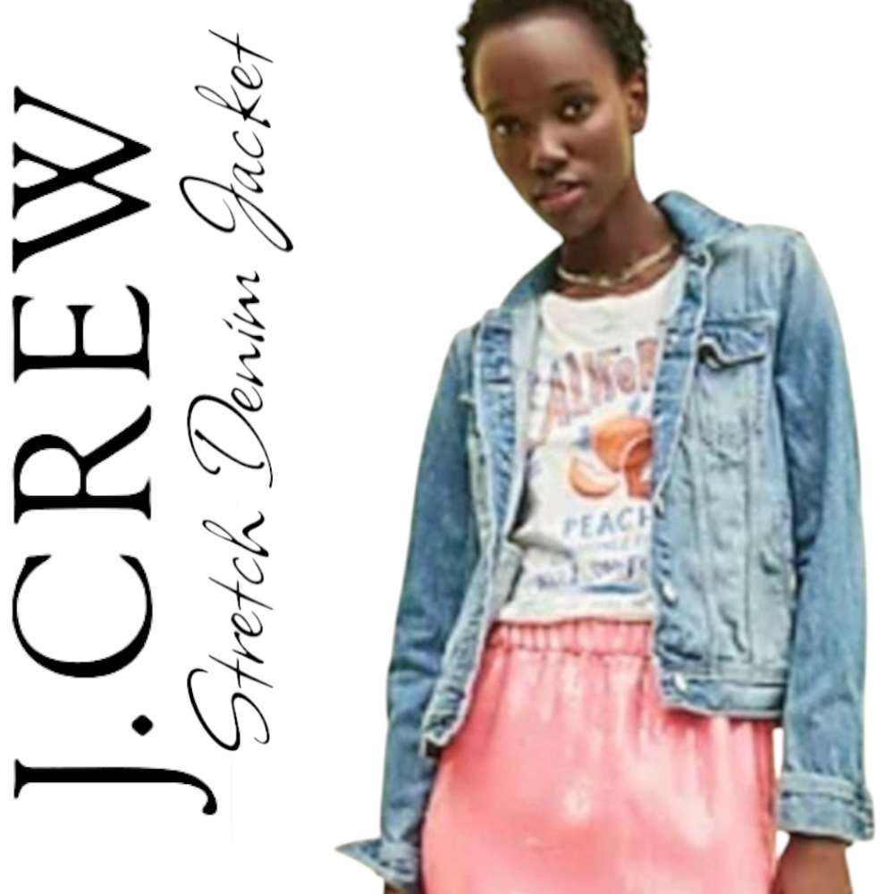 NWT! $118 J.Crew Denim Jacket | Stretch   | XXS